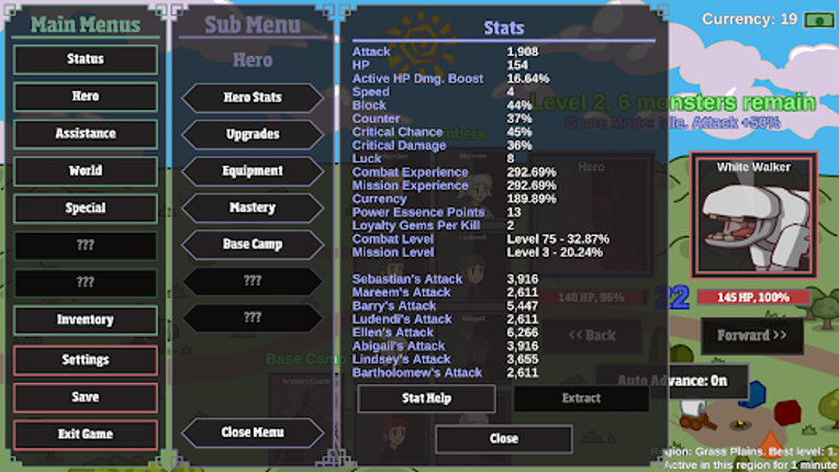 Monster Hunting: Grind Forever screenshot