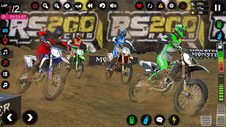 Dirt Bike Stunt - Bike Racing Image