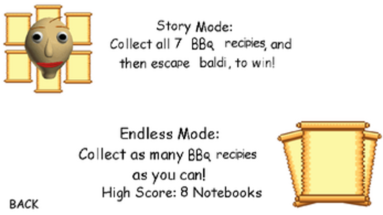 Baldi's Back Yard! Chapter 1 Image