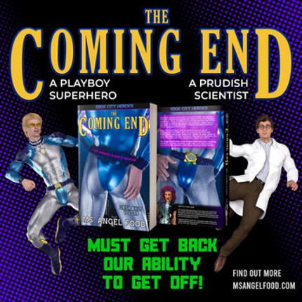 The Coming End: A Gay Superhero Romance Novel screenshot