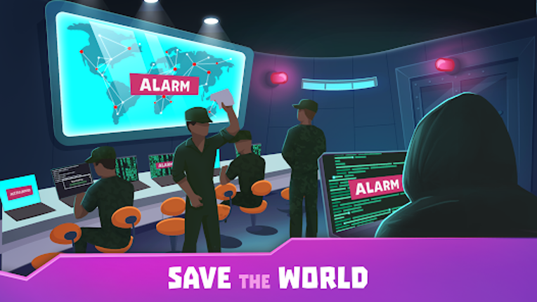 Hacker or Dev Tycoon? Tap Sim Image