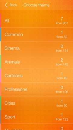 Hangman 2 - word game. Addictive quiz with words guessing Image