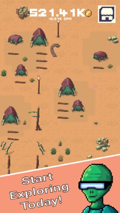 Idle Space Force: Retro Clicker screenshot