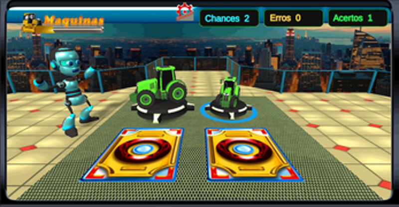 Jogo de memoria 3D screenshot