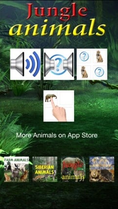 Jungle animals Free screenshot