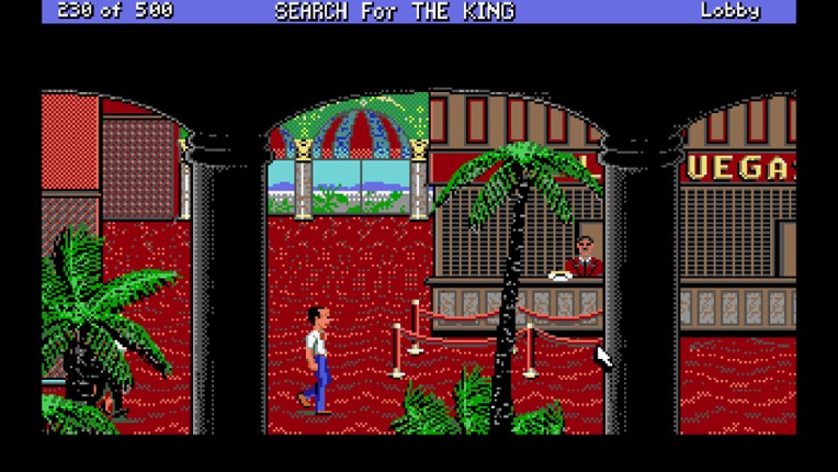 Les Manley in: Search for the King screenshot