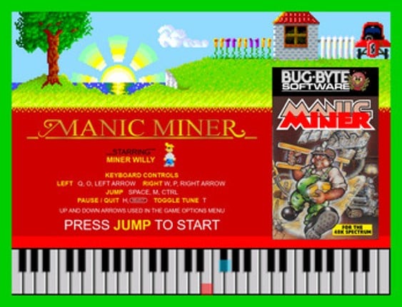 Manic Miner screenshot