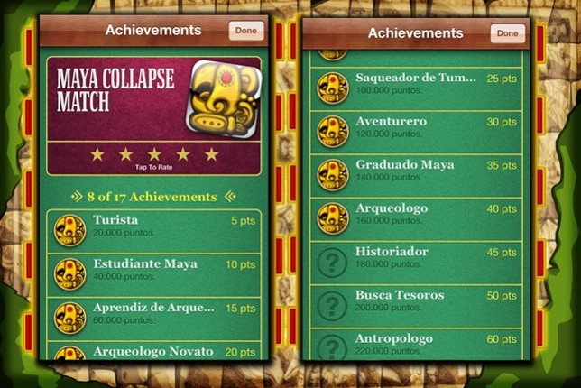 Maya Collapse Match Lite screenshot