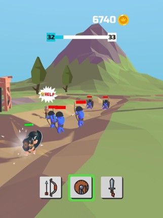 Mini Heroes 3D screenshot
