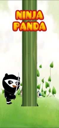 Ninja Panda Bear Cutting Image