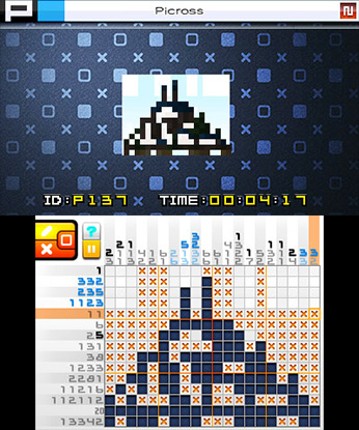 Picross e8 screenshot