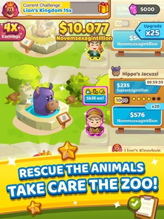 Pocket Zoo: Idle Keeper screenshot