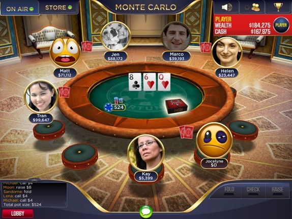 Poker Fortunes screenshot