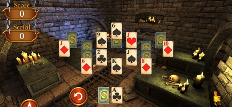 Solitaire Dungeon Escape Lite screenshot