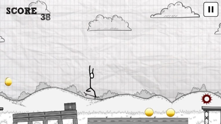Awesome Skater Stickman screenshot