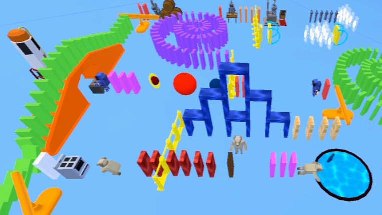 Bulk Dominoes VR: Kinetic Rush screenshot