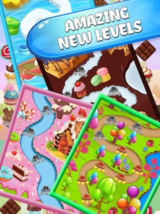Cake Valley Sweet Blast - Match 3 Cookie Pop Blitz Image