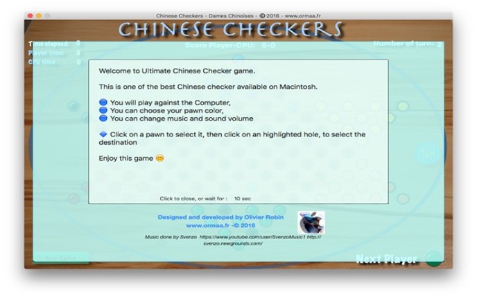 Chinese Checkers - Dames Chinoises screenshot