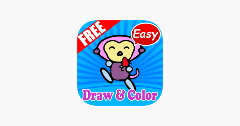 Easy Animals How to Draw and Color for kids Image
