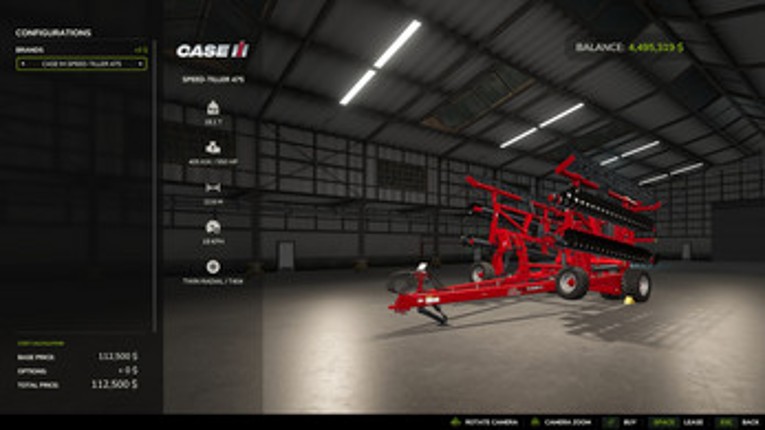 FS25 K-line Powerflex Speed-tiller screenshot