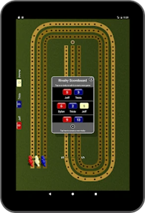 Cribbage Pegboard Image