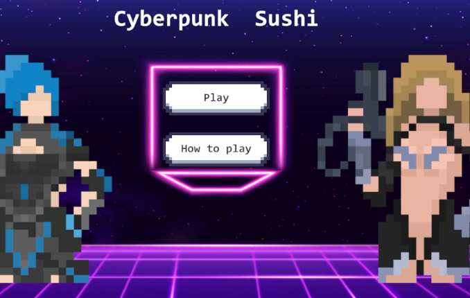 Cyberpunk Sushi Image