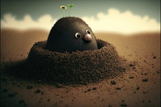 Stormy Mole Hole Image