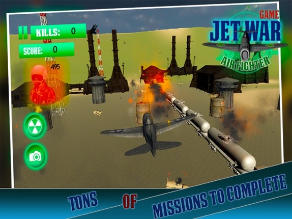 Jet Fighters 2016-Air Strike Navy Combat Shooting Image