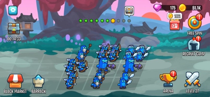 Legions War: Art of Strategy screenshot