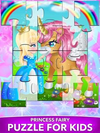 Princess Fairy Puzzle for Kids screenshot