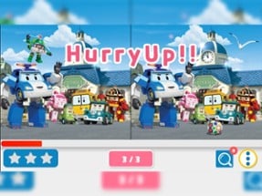 Robocar Poli: Find Difference Image