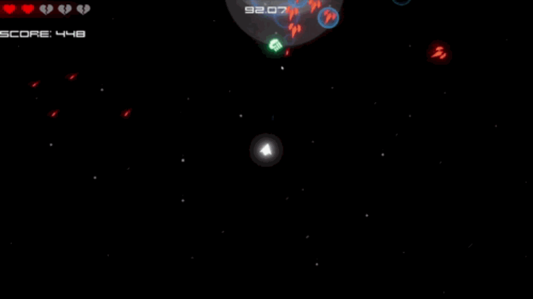 Simple Space Game screenshot