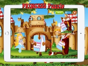 Solve Fairy &amp; Princess Cartoon Jigsaw Puzzles Kids Image