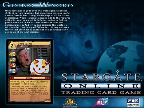 Stargate Online Trading Card Game screenshot