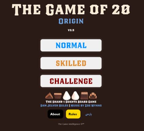 The Game of 20 Origin Image