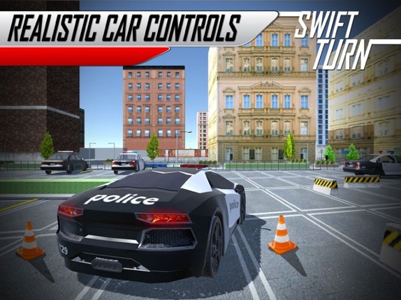 Thriller Car Drift Drive Dubai Police Sim 3D Image