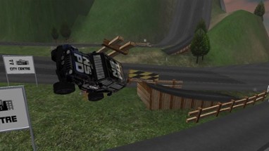 Truck Driving Zombie Road Kill Image