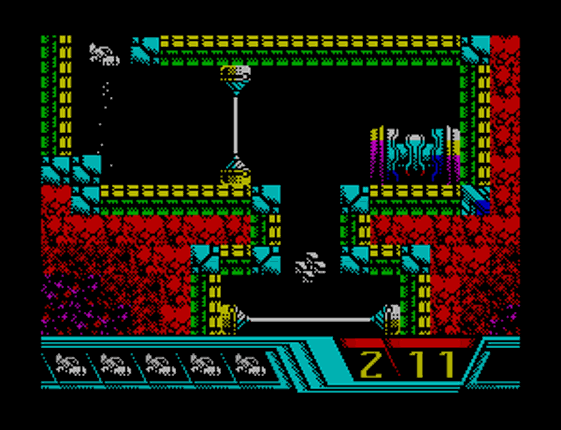 Vallation (ZX Spectrum) screenshot