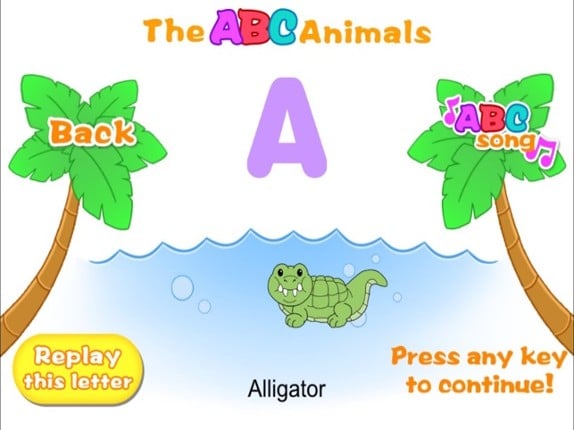 Alphabet ABC Song and Animals Image