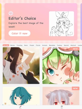 Anime Paint - Color By Number Image