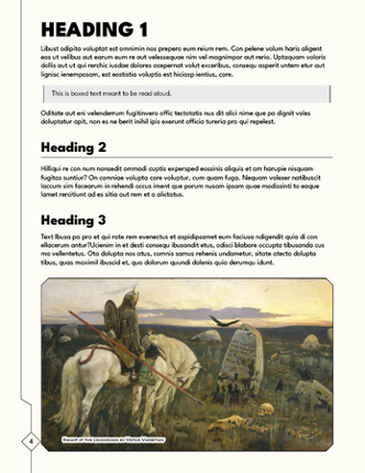 Draw Steel Template for InDesign Image