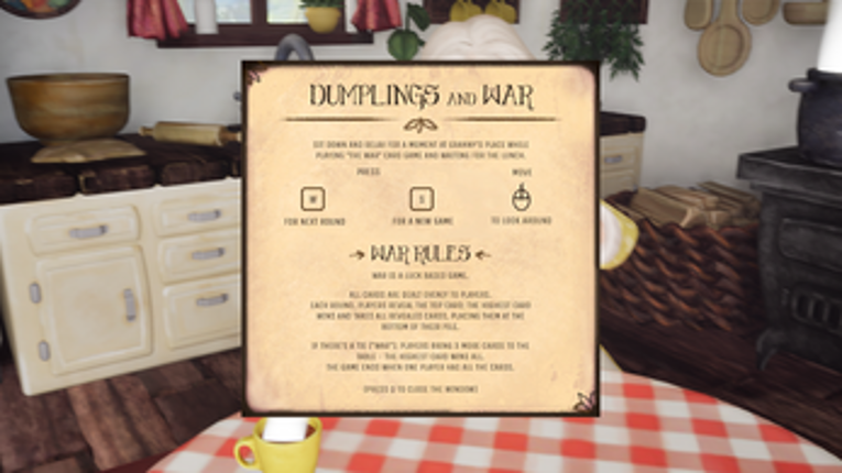 Dumplings and War Image