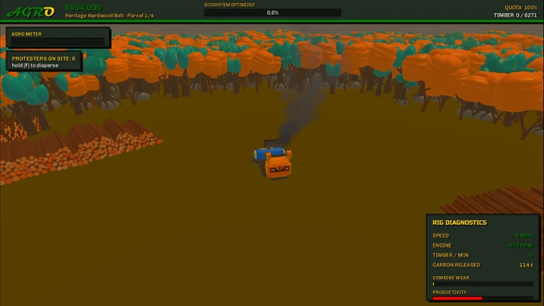 EVIL Agribusiness Simulator screenshot