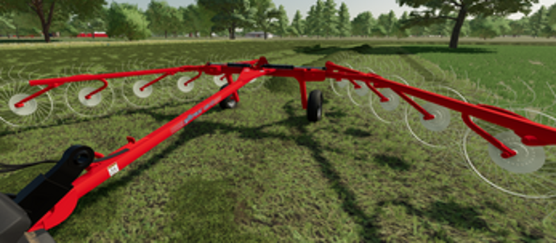 FS22 Sitrex QR12 V Rake screenshot