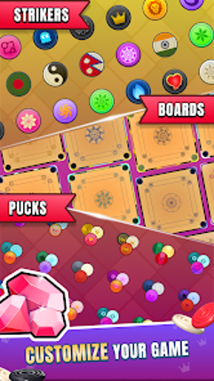 Carrom Board Game - Disc Pool screenshot