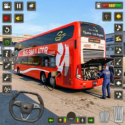 Bus Simulator: Euro Bus Game Image