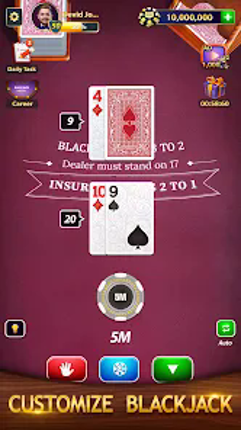 BlackJack by Murka: 21 Classic screenshot