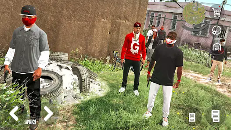Open World Criminal City Game screenshot