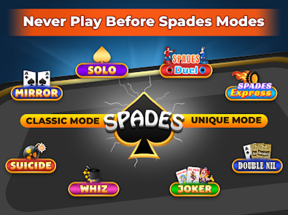 Spades Online Multiplayer Game screenshot