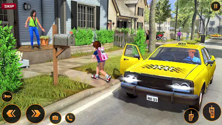 Taxi Driver: Crazy Taxi Games. screenshot